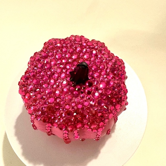 Pink Rhinestone Decor Pumpkin - Picture 3 of 4